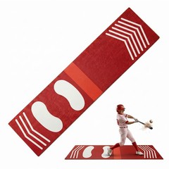 Trainer Mat Baseball, Pitching & Throwing Training Mat for Stride & Stance Pr…