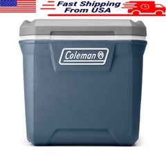 316 Series 60QT Wheeled Cooler Ice Keeps 4 Days Cup Holders Have-A-Seat Lid New