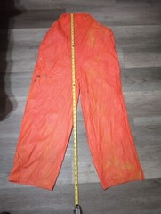 NORWAY Eriksens Gale Oil & Waterproof Rain Bib Pants Orange XL, OLJKAEDEFABRIK