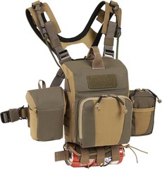 Votagoo Hunting Binocular Harness Chest Rig, Magnetic Closure, Accessory Pouches
