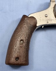 S American Hardwood TARGET Grips for S&W DA 38 Revolver & 1896/1903 32 HE (D426)
