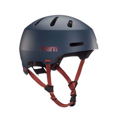$109 New Bern Macon 2.0 Mips Multi Sport Helmet All Season Matte Navy 52cm-55.5