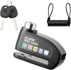 Disc Brake Lock Motorcycle Alarm Sound Anti-Theft Bike Motorcycle Wheel Lock