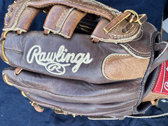 Rawlings Gold Glove Co. GGL56J 11.25 Left Hand Leather Brown Padded Palm