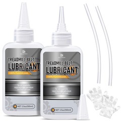 Silicone Treadmill Lubricant – 7oz Treadmill Lube with Application Tubes, 100%