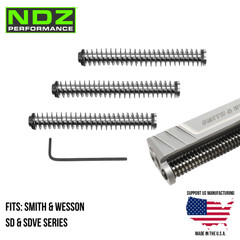Guide Rod Assembly for Smith & Wesson SD9, 2.0, SD9VE, SD40, SD40VE ISMI Springs