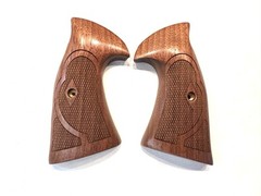 S&W Smith Wesson K/L ROUND Conversion Roper Target American Walnut Wood Grips