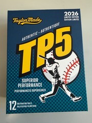 EMPTY TAYLORMADE TP5 Limited Edition – Baseball Collection Box – No Golf Balls