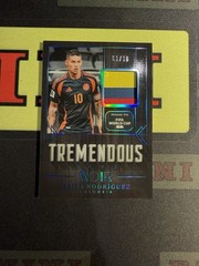 2025-26 Panini Noir Colombia James Rodriguez Tremendous 1/10 Patch Tags