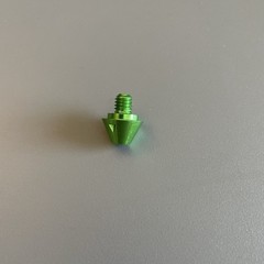 Single Replacement *Green* Adidas SG Soccer Metal Stud/Cleat Soft Ground 8mm