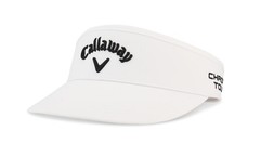 NEW 2026 Callaway Golf Tour Authentic High Crown White Adjustable Golf Visor/Hat