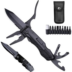 18-in-1 Multi tool Knife Multipurpose Outdoor Folding Pocket Pliers Multitool
