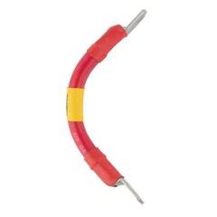 2/0 Red Battery Interconnect Cable 6″ with 3/8″ Lugs ASSEMBLED IN USA