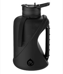 Half Gallon Water Bottle with 2-In-1 Straw Lid，Dishwasher Safe，Easy…
