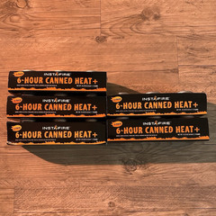 InstaFire 6-Hour Canned Heat+ Fuel 4 Pack, MPN Does Not Apply