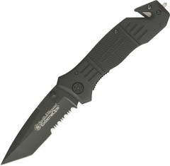 Smith & Wesson Extreme Ops Tactical Folding Pocket Knife & Handle – SWFR2S