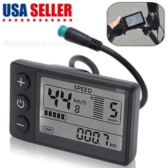 For E-bike LCD Display 24V/36V/48V Display E-Bicycle Electric Bike Scooter 2024