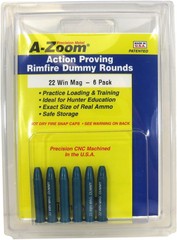 A-Zoom 22 Win Mag Dummy Round Snap Caps, 6 Pk, Blue – 12204