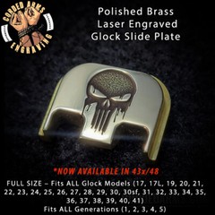 Drippy Punisher – FITS Glock Rear Slide Plate Back Plate for Gen 1-5