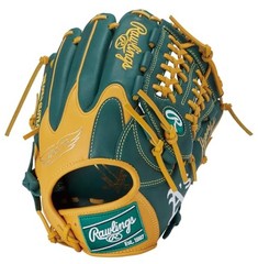 Rawlings Baseball Glove HYPER TECH MLB TEAM GR5HTMN55W Size 11.75 Athletics