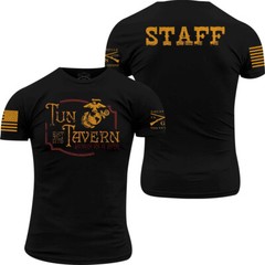 Grunt Style USMC – Tun Tavern Staff T-Shirt – Black