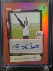 2026 Topps Liverpool DANIEL STURRIDGE AUTO /25