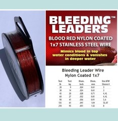 AFW American Fishing Wire Bleeding Leader Wire 1×7 Stainless Steel, PICK SIZE!