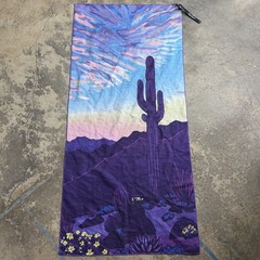 PackTowl Personal Towel Desert Cactus Print Quick Dry Camping Travel