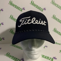 Titleist Hat Tour Breezer Cap Adjustable Pro V1 Golf Perforated FJ Navy Blue