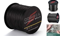 Extreme Braid 100% Pe Black Braided Fishing 100m/109Yards 15lb/0.18mm black
