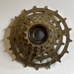 Shimano Freewheel 5 Speed 14×34 Skip tooth Gold Complete Overhaul