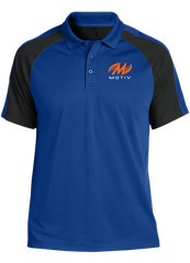 Motiv Bowling Tournament Polo Royal/Black