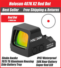 HOLOSUN HS407K-X2 Red Dot Sight – Black