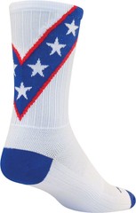 SockGuy SGX Daredevil Socks – 6 inch, White, Small/Medium