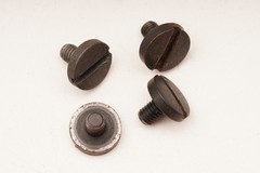 Beretta Series 92 92S 92FS Factory Original Parts – Set of 4 Grip Screws Slotted