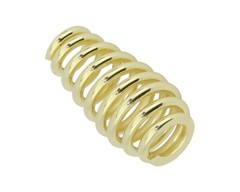 VINTAGE LOWRIDER UNIVERSAL STEEL BICYCLE LOWRIDER FORK BIKE SPRING GOLD.