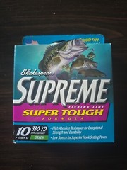 NEW Shakespeare Supreme Super Tough Fishing Line 10lb. Green 330yd