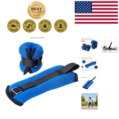 Comfort Fit 1 lb Adjustable Ankle/Wrist Weights – Resistance Training Must-Have