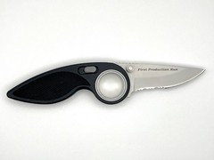 Gerber 06425 Chameleon II Knife First Production Run USA 1999 Part Serrated NICE