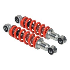 195 mm Adjustable Shocks with 8 mm Eyes for Go-Kart & Mini Bike Parts (Set of 2)