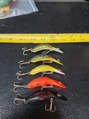 Heddon Tadpolly Lures Brass Hangers