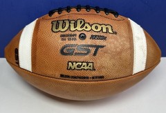 Wilson GST 1003 WTF1003 NCAA NFHS Leather Football Post Falls Trojans USA Made