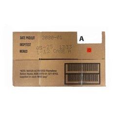MRE U.S. Military Ready to Eat Meals INSP 2025 1, 2 or 48 Case