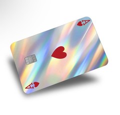 Playing Cards Holographic Credit Card Skin/Credit Card Sticker Credit Card Decal