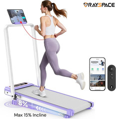 Max15% Incline Treadmill 3.5HP Heavy Duty Running&Walking Treadmill for Home&Gym