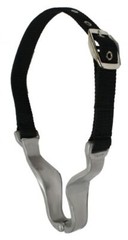 Showman Adjustable NYLON CRIBBING COLLAR w/ Aluminum hinge Adjusts 14″ to 18″