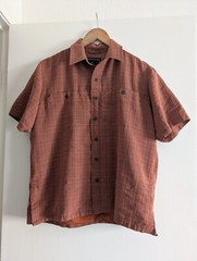 5.11 Tactical Series Covert Casual check hidden snap short sleeve shirt M