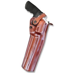 Premium Leather Three Slots Belt Holster with Retention Strap Fits Smith & We…