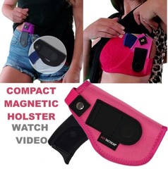 Concealed Carry Gun Holster with Magnetic Closure – Compact & Micro Size