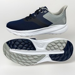 FootJoy Flex Spikeless Golf Shoes 56285 Men’s Size 9.5 Navy Gray White Comfort